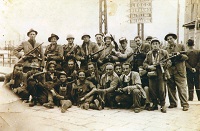Partigiani sul Ponte Visconti